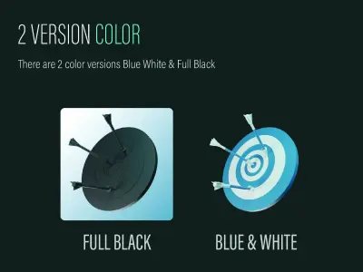 Commercial 3D Icons Low-poly 3D model