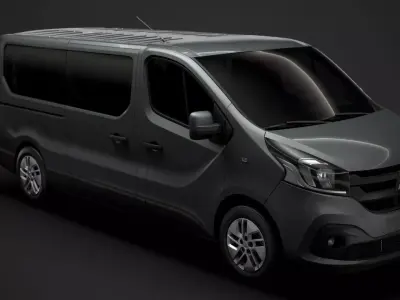 Mitsubishi Express Minibus LWB 2020 3D model