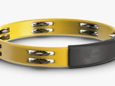 Tambourine 1 3D model