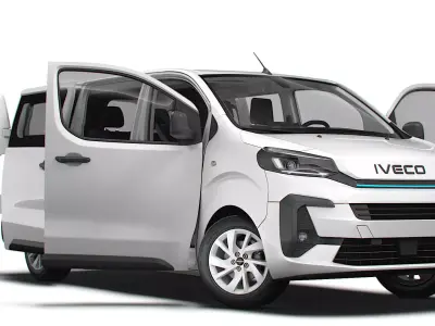 Iveco eJolly Combi L3 HQ Interior 2026 3D model