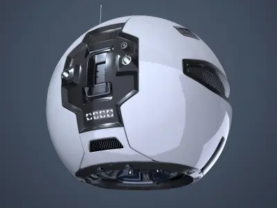 Surveillance Drone Mk1 Pack 3D model