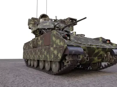 M2 bradley 3D model