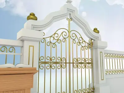 Pearly Gates of Heaven 3D model