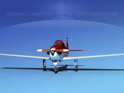 Mooney M-18 Mite V09 3D model