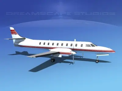 Swearingen SA226 Corporate 1 3D model