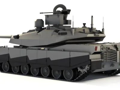 Tank Abrams-X 2022 3D model