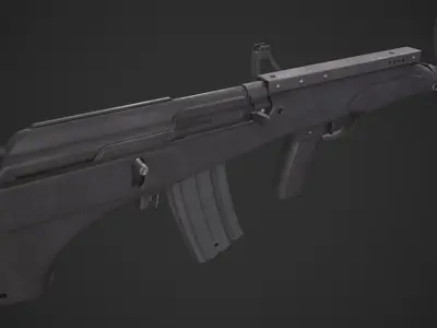 M82 Valmet Bullpup Low-poly 3D model