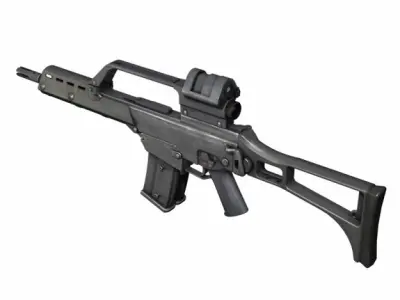 G36 Assault Rifle 3D model