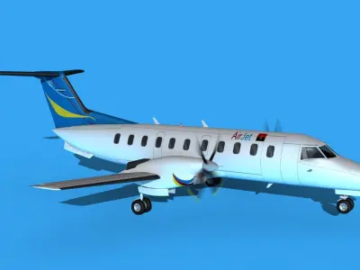 Embraer EMB120 Air Jet 3D model