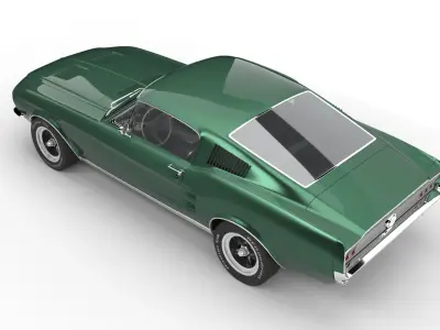 Ford Mustang Fastback 1967 3D model