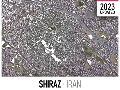 Shiraz Low-poly 3D model