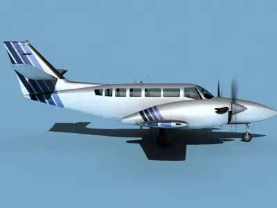 Cessna F406 Caravan II V15 3D model