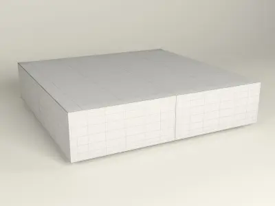 Meridiani - Low Belt Table Free 3D model