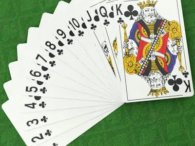 Playing Cards 3D model