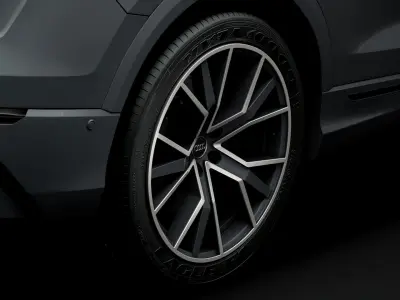 Audi SQ8 TDI 2020 wheel 3D model
