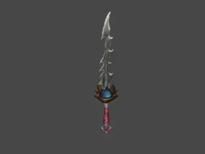 Zeloeman Sword A 4 Low-poly 3D model