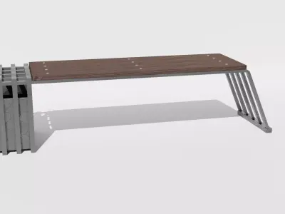 bench Free 3D model 3