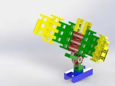 Radar Lego Free 3D model