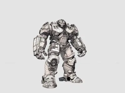 Hulk Armor 3D model
