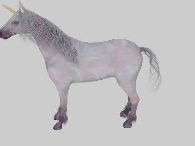 unicorn Free 3D model