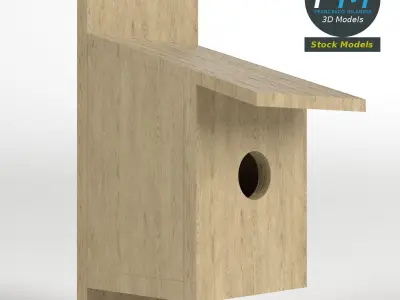 Nest box 3D model