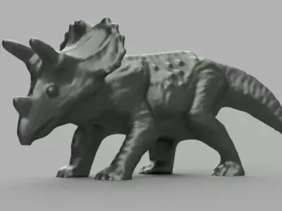 Dinosaure toy dinosaur 3D print model