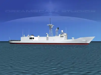 PFG2-1103 ROCS Cheng Ho 3D model