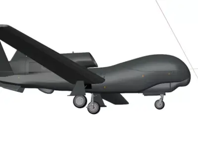 DPRK Saetbyol-4 - SB-4 - The MORNING STAR Low-poly 3D model