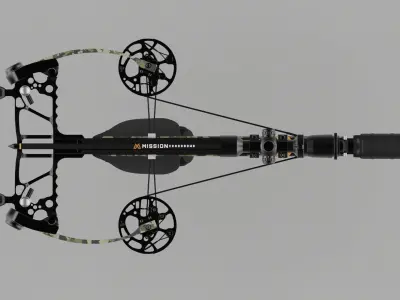 Mission SUB 1 Crossbow - Hero Asset - Realistic 3D model