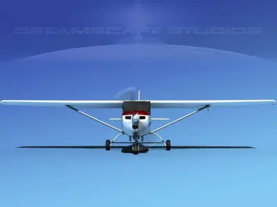 Cessna 172RG Cutlass V10 3D model