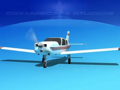 Socata TB-20 Trinidad V12 3D model