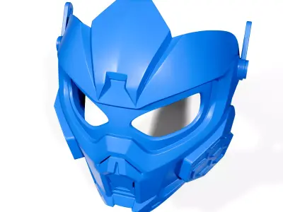 Sci-fi mask 3D print model