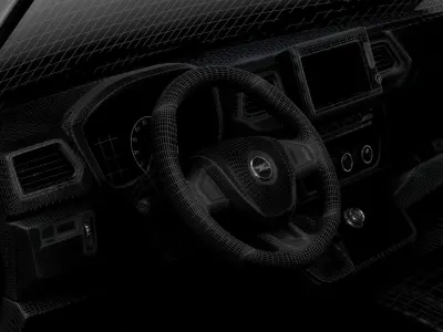 Opel Movano Van L3H2 RWD HQ Interior 2021 3D model