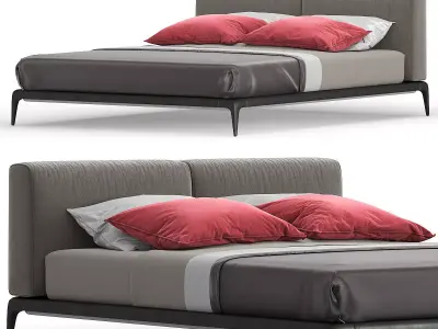 Bed Poliform Park Free 3D model