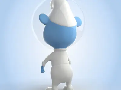 AstroSmurf  3D model