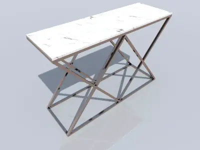 Console Gold Free 3D model