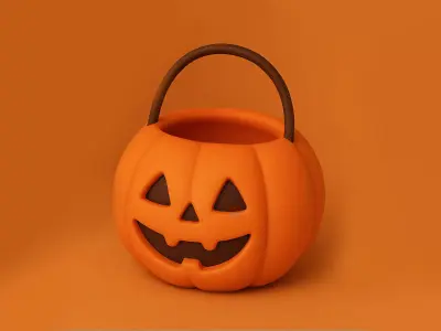 Halloween Pumpkin Decor Free 3D print model