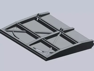 A5M4 Small flap 3D print model