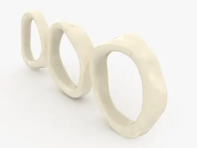 Squid Ring 3D model