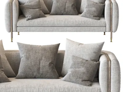  Private Label 2019 Barlow Sofa 3D model