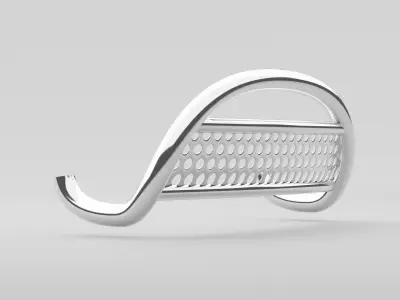 SS bumper Free 3D model