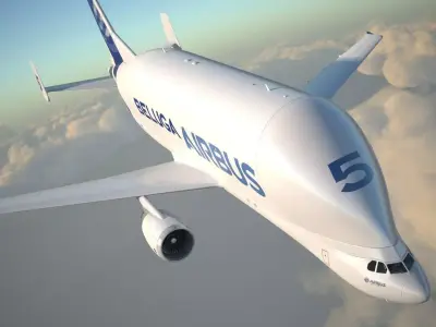 Airbus Beluga XL 3D model