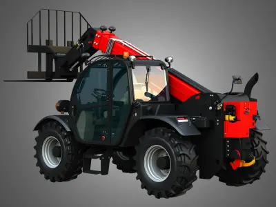 IH 935 Farmlift Telehandler 3D model