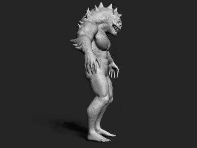 Monster 3D model shop