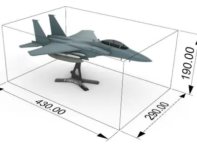 F 15EX Eagle II 3D print model