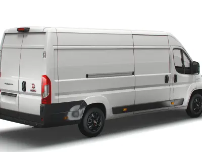 Fiat Ducato Van L4H2 2022 3D model