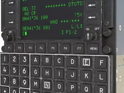 Control Display Units 3D model