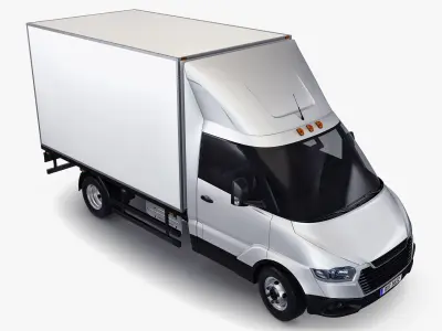 Generic Box Truck M 4 3D model