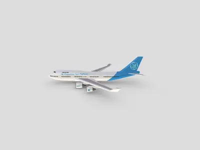 Boeing 747 General Electric 3D model