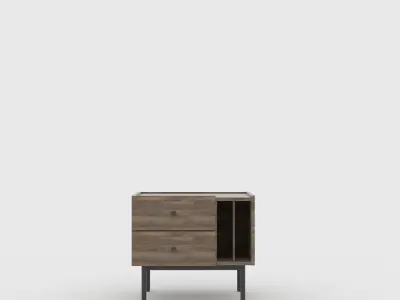 Berlin Sidetable Free low-poly 3D model